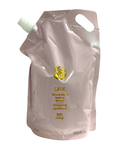 Oribe 33.8oz Refill Serene Scalp Anti Dandruff Shampoo In White