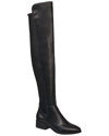 French Connection Perfect Womens Vegan Leather Zipper Over-the-knee Boots