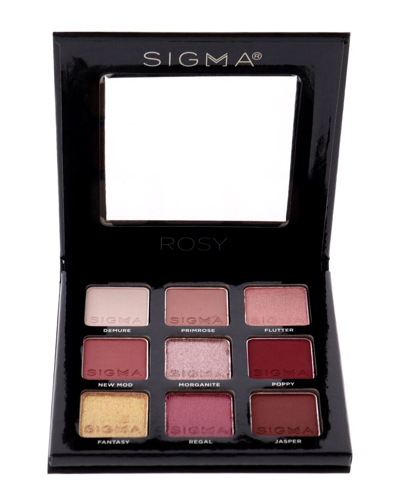 Sigma Beauty Women's 0.032oz Rosy Eyeshadow Palette In White