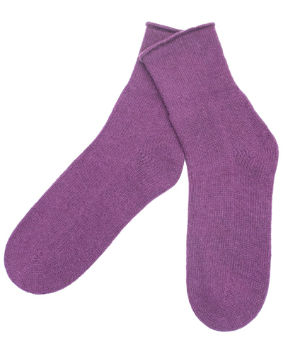 Portolano Cashmere Rolled Edge Socks