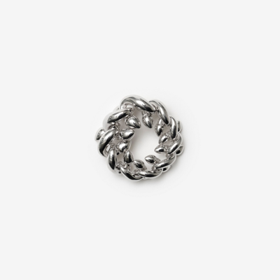 Burberry Silver Spear Chain Ring