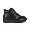 CLOUD NINE LADIES LEA SNEAKER IN BLACK