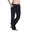 JUICY COUTURE WOMEN'S REGAL VELOUR DEL RAY PANTS S IN BLACK