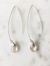 A Blonde And Her Bag Jill Long Wire Drop Earring In Imperial Topaz In Multi