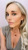A Blonde And Her Bag Mrs. Parker Demi Fine Necklace In Cherry Quartz In Multi