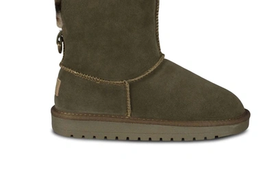 Cloud Nine Ladies Kamo Boot In Olive In Green