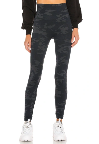 Spanx Look At Me Now Legging In Black Camo