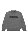 DSQUARED2 DSQUARED2 KIDS LOGO INTARSIA KNITTED JUMPER