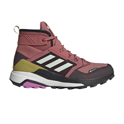 Pre-owned Adidas Originals Wmns Terrex Trailmaker Mid Gore-tex 'wonder Red Shadow Maroon'