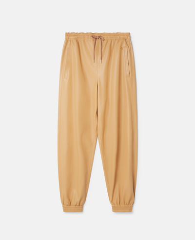 Stella Mccartney Alter Mat Cuffed Trousers In Biscuit