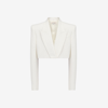 ALEXANDER MCQUEEN BOXY CROPPED JACKET