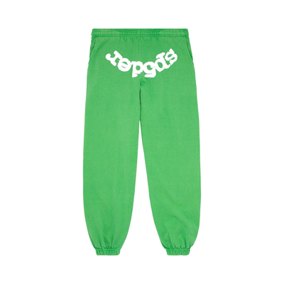 Pre-owned Sp5der Classic Sweatpant 'slime Green'