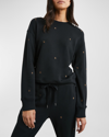 Rails Ramona Star Cotton Modal Sweatshirt In Bronze Star Embro