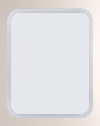 Ellington/litex Led Rectangle Mirror, 20" X 30" In White
