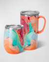 Swig Life Am + Pm Tumblers, Set Of 2 In Multi