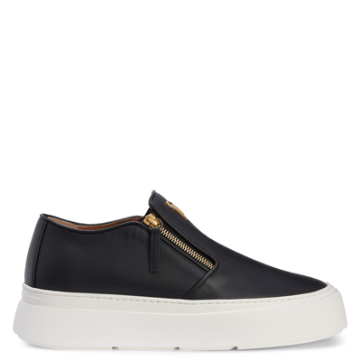 Giuseppe Zanotti Gz Mike Zip In Black