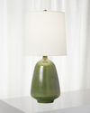 Visual Comfort Studio Ornella 27" Table Lamp By Aerin In Green