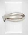 L'objet 4-piece 3 Ring Napkin Jewels