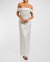 Mestiza New York Mona Gown In Silver