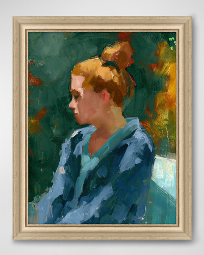 Wendover Art Group Garden Pondering Giclee Wall Art In Multi
