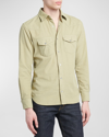 TOM FORD MEN'S SLIM FIT WESTERN BUTTON-DOWN SHIRT