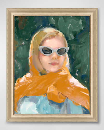 Wendover Art Group Sunglasses Lady Giclee Wall Art In Multi