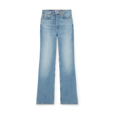 Re/done '70s Bootcut Jeans In Blazed Indigo