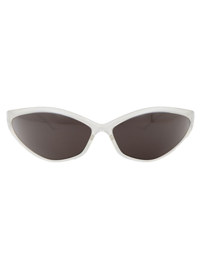 Balenciaga Sunglasses In 004 Crystal Crystal Grey