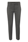 DONDUP DONDUP PERFECT - WOOL SLIM-FIT TROUSERS