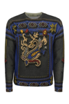 ETRO ETRO PRINTED VIRGIN WOOL JUMPER