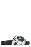 Rabanne Sequin Embellished Slip-on Sandals In Black