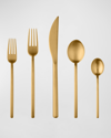 MEPRA DUE ICE ORO 5-PIECE PLACE SETTING