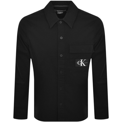 Calvin Klein Jeans Utility Long Sleeve Shirt Black