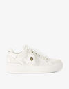 KURT GEIGER SOUTHBANK LOGO-TAG LEATHER LOW-TOP TRAINERS
