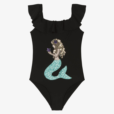 Black mermaid cheap swimsuit