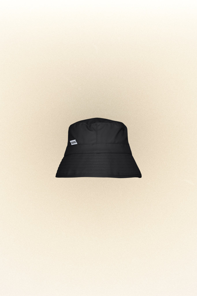 Rains Bucket Hat In Black