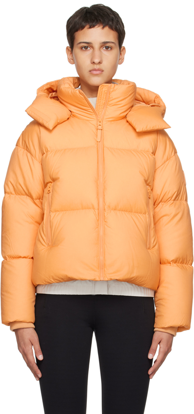 Mackage Orange Tessy Down Jacket In Smoked Orange