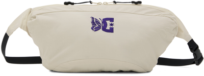 Needles Off-white Dc Shoes Edition Belt Bag In A-ivory