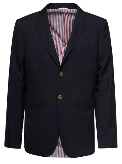 THOM BROWNE ENGINEERED 4 BAR PLAIN WEAVE SUIT