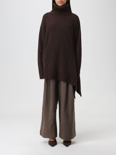 Ziggy Chen Sweater  Woman Color Brown