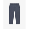 Reiss Boys Bright Airforce Kids Pitch Straight-leg Slim-fit Stretch-cotton Chinos 3-14 Years