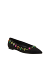 KATY PERRY WOMEN'S THE HOLLIE CHRISTMAS POINTED TOE BALLET FLAT