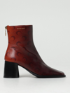 Marine Serre Airbrushed Crescent Moon-print Boots In Dark
