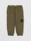 Stone Island Trousers  Junior Kids In Olive