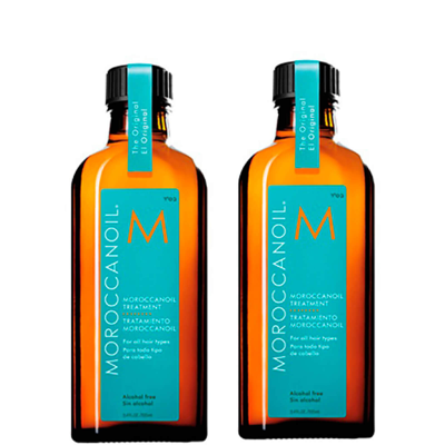 Moroccanoil Original Treatment 100ml Duo In White