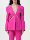 Versace Jeans Couture Blazer  Damen Farbe Fuchsia In Fuchsia
