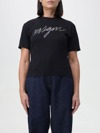 Msgm Cotton T-shirt In Black