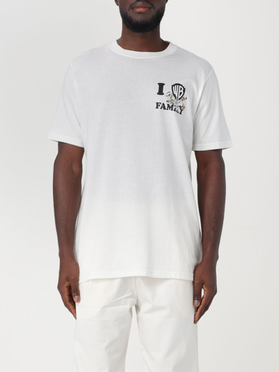 Family First Wb I Love Cotton T-shirt In White