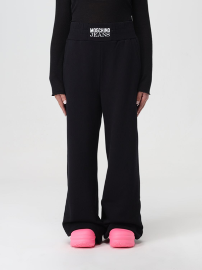 Moschino Jeans Hose  Damen Farbe Schwarz In Black