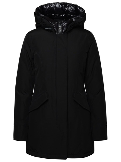 Woolrich Arctic Padded Parka In Nero